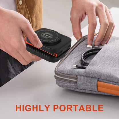 3-En-1 Chargeur Sans Fil Pliable 15W Compatible Avec Iphone 17/16/15 Watch